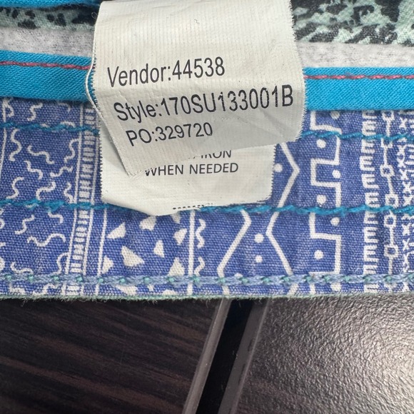 Modern Amusement Shorts Flat Front Casual Walk Shorts Bird Logo Size 32‎ - Picture 10 of 12